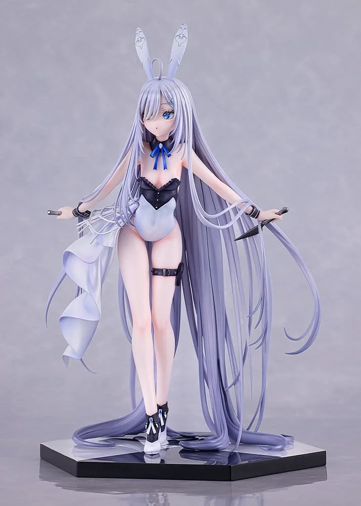 Playing Death Games to Put Food on the Table Wolf PVC Statue 1/7 Holo Light Novel bunny Ver. illustration by Jyuu Ayakura 23 cm
